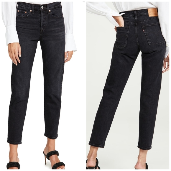 Levi's Wedgie Icon Fit Button Fly Premium Denim Jeans Size 25 Wild Bunch - Picture 3 of 15